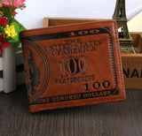 Vintage Men Wallets Bifold Short Wallet PU Leather ID Credit Card Holder