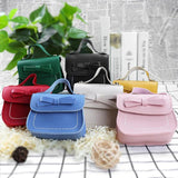 Kids Mini PU Leather Handbag Messenger Bag Coin Wallet Baby Girls Shoulder Purse