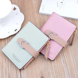 Leather Zipper Wallet Large Capacity Card Purse