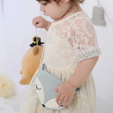 Cute Fox Messenger Bag Coin Purse for Kids