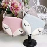 Cute Fox Messenger Bag Coin Purse for Kids