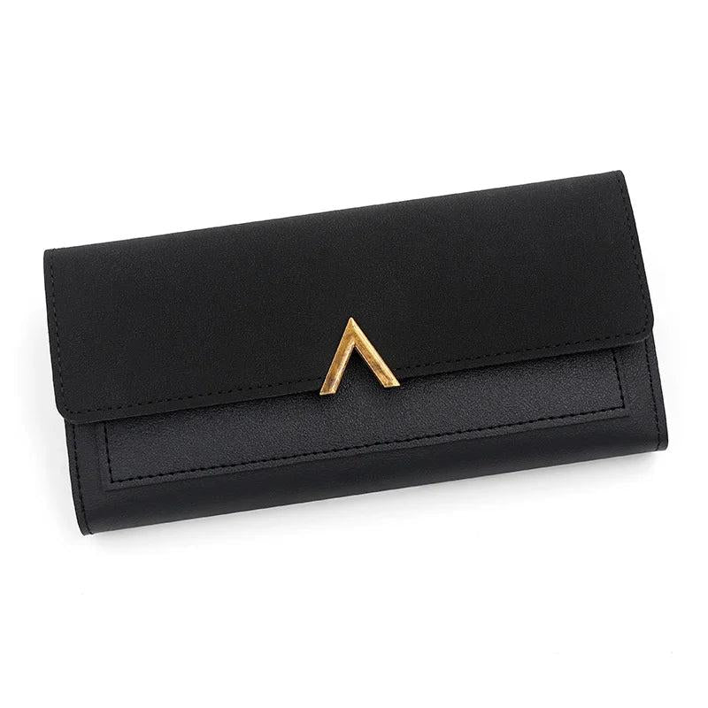 Women's Pu Long Wallet with Card Bag Handbag