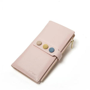 Women's Fresh Long Wallet Zipper Multi-function