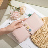 Women's Fresh Long Wallet Zipper Multi-function