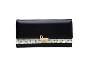 Women's Buckle Long Wallet Handbag Large Capacity Wallet
