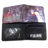 Jujutsu Kaisen Cosplay Wallet Card Holder Money Clip with Coin Pocket