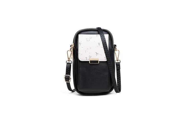 Printed Mini Cross-Body Phone Bag for Women