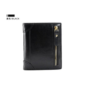 Woman Short Wallet Small Purse Student Zero Wallet Two Fold Zipper Wallet