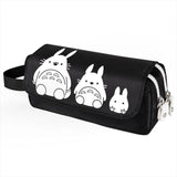 Anime Totoro Pencil Case Large Capacity School Pen Supplies Pencil Bag