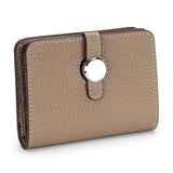 Cow Leather Women Short Wallet Coin Purse Clutch Credit Card Holder