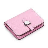 Cow Leather Women Short Wallet Coin Purse Clutch Credit Card Holder