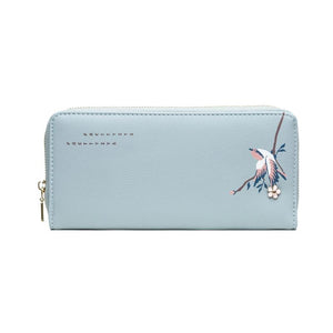 Women's Long Print Card Wallet