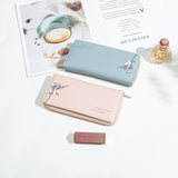 Women's Long Print Card Wallet