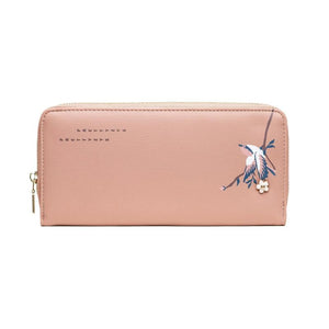 Women's Long Print Card Wallet