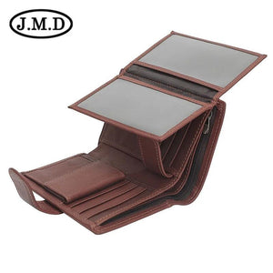 RFID Blocking Anti-Theft Leather Wallet for Men