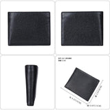 Men's Long Cow Leather Wallet Gift Card Holder