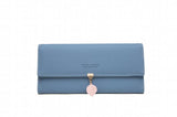 Leaf Pattern Women's Long Wallet Handbag