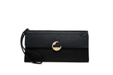 Priti frosted Pu zipper women's Long Wallet Zipper handbag zero wallet