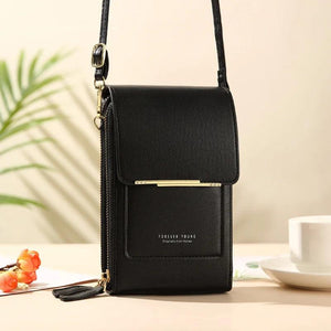 Women's Crossbody Bag PU Shoulder Purse Clutch Wallet Phone Bag
