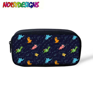 Dinosaurs In Space Wallet for Credit Cards PU Leather Purse Organizer