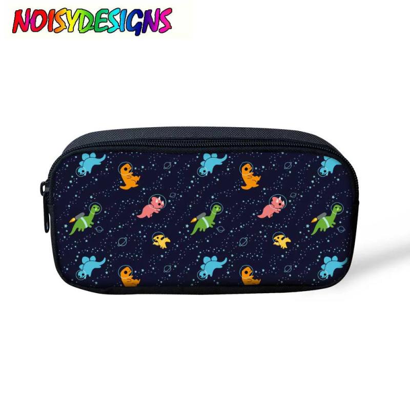 Dinosaurs In Space Wallet for Credit Cards PU Leather Purse Organizer