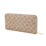 Printed Zipper Wallet Women's Long Handbag