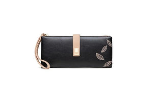 Women's Frosted Zipper Handbag Large Capacity Wallet