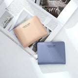 Small Purse Pu Leather Female Mini Purses Lady Card Holder Wallet