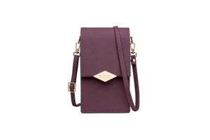 Prati Small Fresh PU Mobile Phone Bag Vertical Mini Shoulder Bag