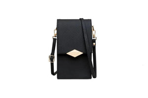 Prati Small Fresh PU Mobile Phone Bag Vertical Mini Shoulder Bag