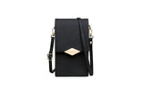 Prati Small Fresh PU Mobile Phone Bag Vertical Mini Shoulder Bag