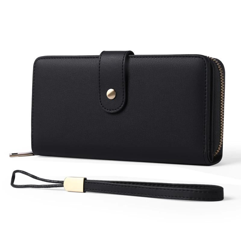 RFID Multi-Function Long Wallet for Women
