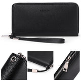 RFID Women's Long Wallet PU Handbag Large Capacity