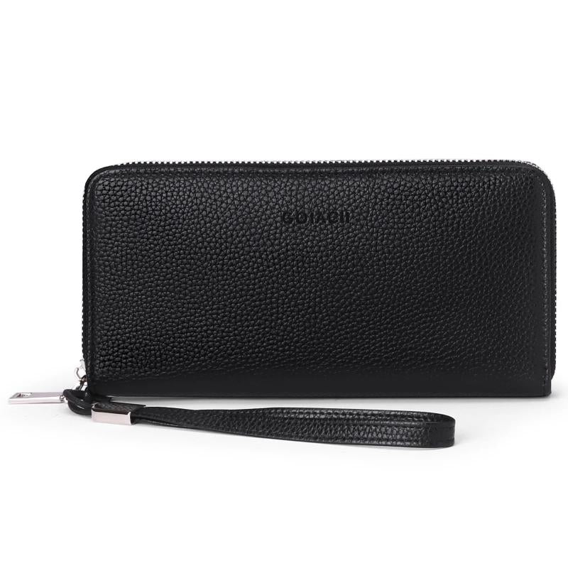 RFID Women's Long Wallet PU Handbag Large Capacity