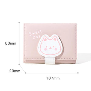 Animal Print Kids Mini Wallet Women's Large Capacity Handbags