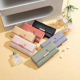 Pretty Long Wallet Handbag Coin Card Bag