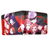 JUJUTSU KAISEN Anime Bi-Fold Wallet with Coin Pocket