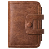 Women's Leather Change Purse RFID Card Slot Handbag