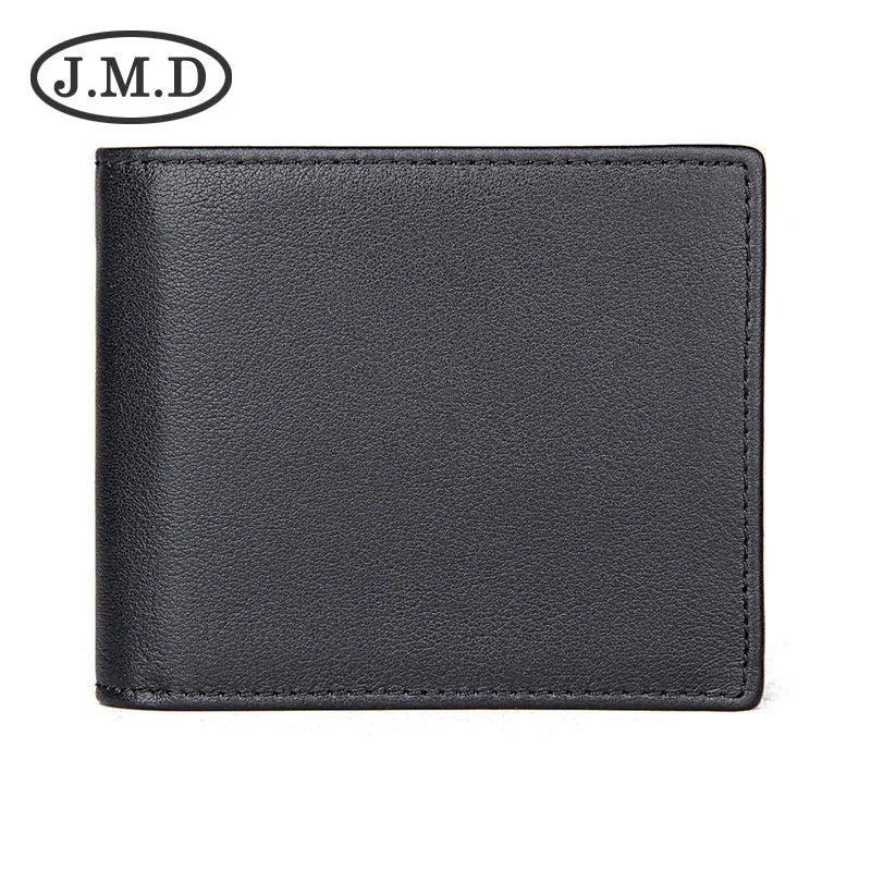 RFID Men's Cowhide Short Wallet Anti-Theft Brush Clip US Dollar Wallet