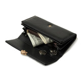Love Step Long Women's Wallet Bowknot Buckle Embroidery Handbag
