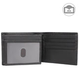 Men's Leather Purse, RFID Anti-Theft, Card Slot, Dollar Wallet