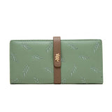 Embroidered Women's Long Wallet Card Bag Handbag