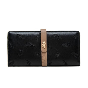 Embroidered Women's Long Wallet Card Bag Handbag