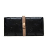 Embroidered Women's Long Wallet Card Bag Handbag