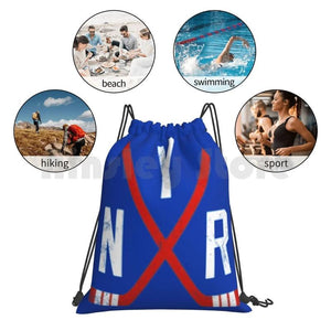 Backpack Drawstring Bag Riding Climbing Gym Bag Hockey Ice Hockey 6 Sport