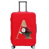 Red Letter Luggage Cover Protective Cover Dust-proof Elastic 18''-32''