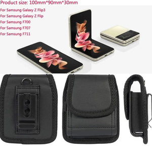 Oxford Cloth Phone Bag For Galaxy Flip 3 5G Protective Pouch