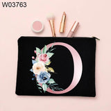 Personalized Girl Makeup Bag Bridesmaid Case Beauty Organizer Wedding