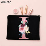 Personalized Girl Makeup Bag Bridesmaid Case Beauty Organizer Wedding