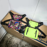 Unisex Oxford Chest Bag Hip Hop Streetwear Shoulder Vest Waist Pack